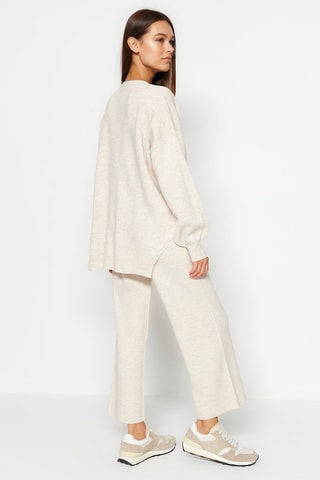 Jersey y pantalón - Beige