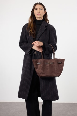 Bolso shopper - Marrón oscuro