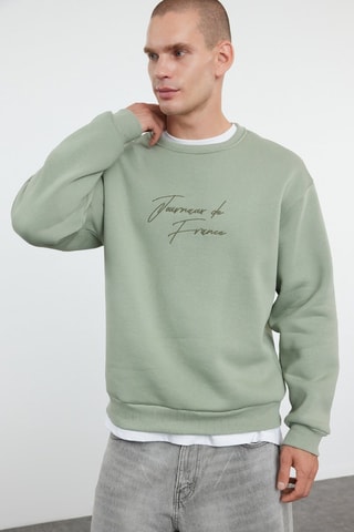 Jersey oversize - Verde agua