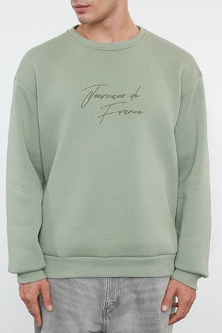 Jersey oversize - Verde agua