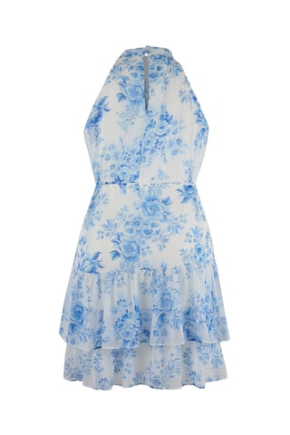 Vestido evasé - Crudo