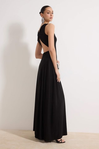 Vestido largo - Negro