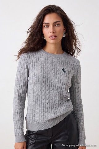 Jersey regular fit - Gris