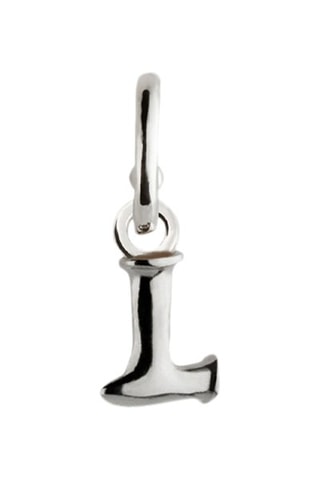 Charm Call me L - Doublé Zilver