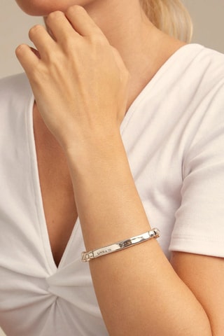 Open Armband - Doublé Zilver