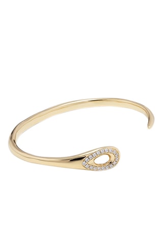 Armband Doublé Geelgoud en Topazen
