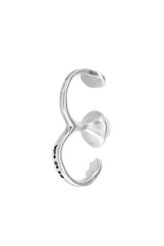 Dubbele ring- Doublé Zilver