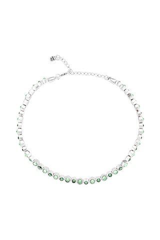 Ketting met Swarovski Kristallen My Squad - Doublé Zilver