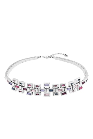 Plastronketting. Doublé Zilver
