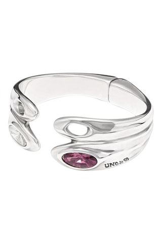 Open Armband Blossom - Doublé Zilver