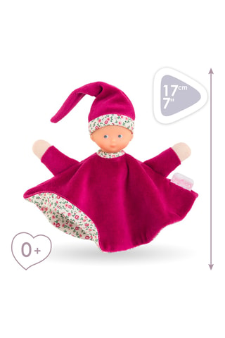 Doudou Tidoudou Rose Grenadine - Dès la naissance
