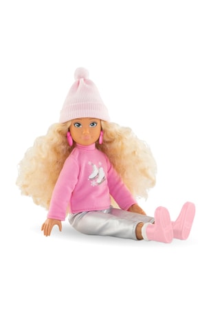 Coffret poupée Corolle Valentine à la Montagne - 4 accessoires - Dès 4 ans - 28 cm