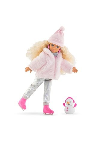 Coffret poupée Corolle Valentine à la Montagne - 4 accessoires - Dès 4 ans - 28 cm