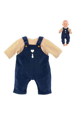 T-Shirt et salopette pour poupon 42 cm Corolle - Dès 2 ans