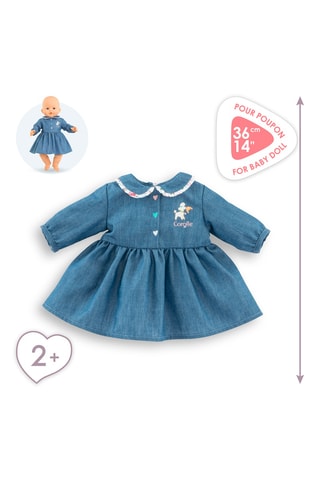 Robe Week-end à Paris pour poupon 36 cm - Dès 2 ans