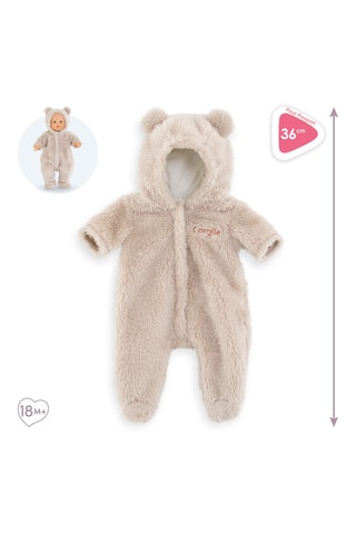 Combinaison Pilote Ourson poupon 36 cm - Dès 2 ans