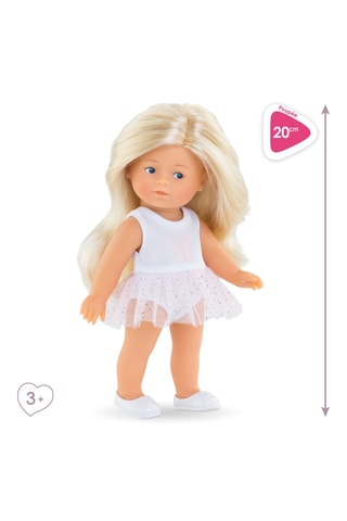 Coffret Poupée Mini Corolline Rosy Ballerine - 4 pièces - Dès 3 ans