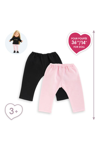 Set de 2 Leggings pour poupée ma Corolle - Dès 3 ans