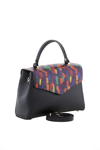 Sac à main en cuir Anna Signature 18 - Multicolore