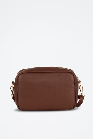 Sac bandoulière en cuir Tabita - Marron