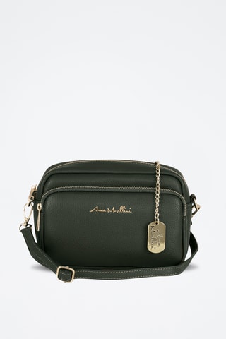 Sac bandoulière en cuir Tabita - Vert