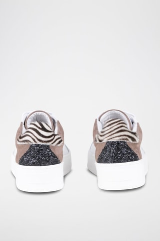 Baskets en cuir Nunza - Blanc