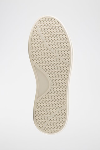Baskets en cuir Nunza - Blanc, marron, noir et vert