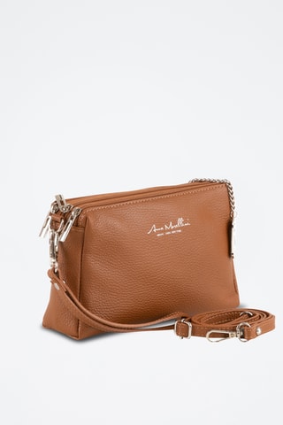 Pochette en cuir Spring Summer 2026 - Marron