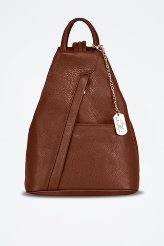 Sac à dos en cuir Spring Summer 2026 - Marron foncé