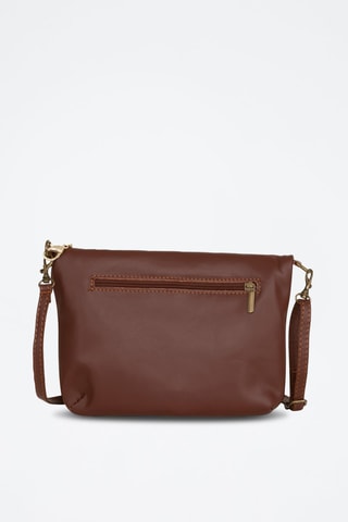 Sac bandoulière en cuir Alice - Marron