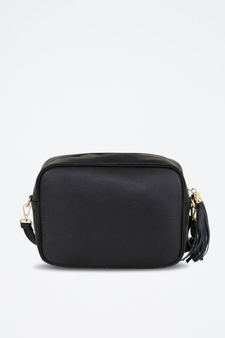 Sac bandoulière en cuir Berta - Noir