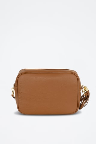 Sac bandoulière en cuir Berta - Marron