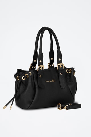 Sac à main en cuir Coneda - Noir