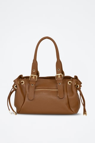 Sac à main en cuir Coneda - Camel
