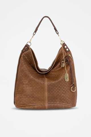 Cabas en cuir Spring Summer 2026 - Marron