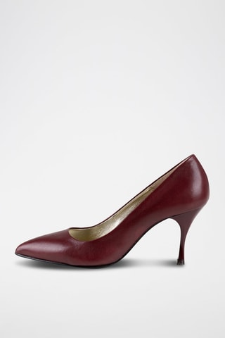 Escarpins en cuir Nesella - Anna Morellini - Rouge