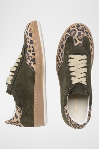 Baskets en cuir Doreca - Vert