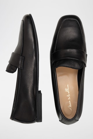 Mocassins en cuir Silanca - Noir