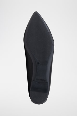 Ballerines en cuir Listerta - Noir