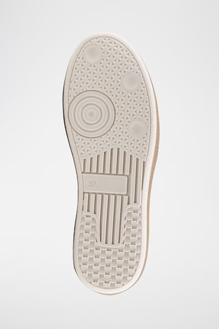 Baskets en cuir Longa - Blanc et multicolore