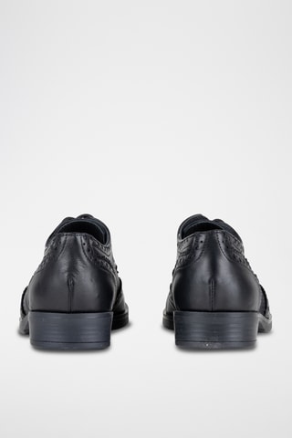 Mocassins en cuir Anina - Noir