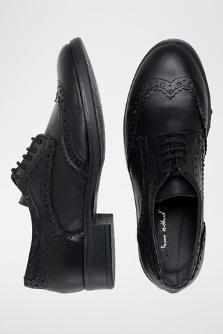 Mocassins en cuir Anina - Noir
