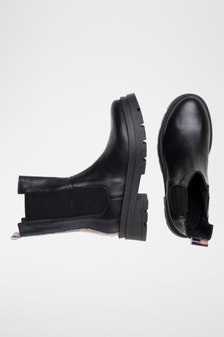 Bottines Chelsea en cuir Loria - Noir