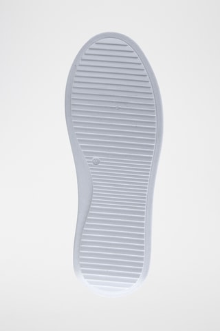 Baskets plateformes en cuir Ottora - Blanc et multicolore