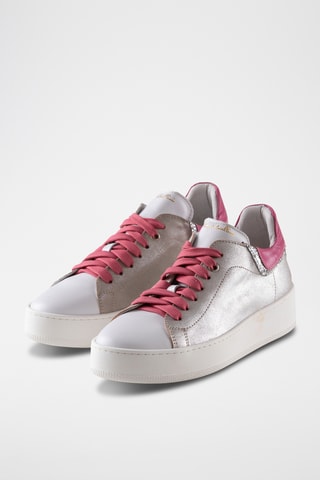 Baskets en cuir Emina - Fuchsia