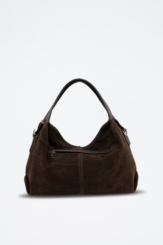 Sac à main en cuir Ipria - Marron foncé