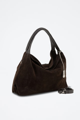 Sac à main en cuir Ipria - Marron foncé