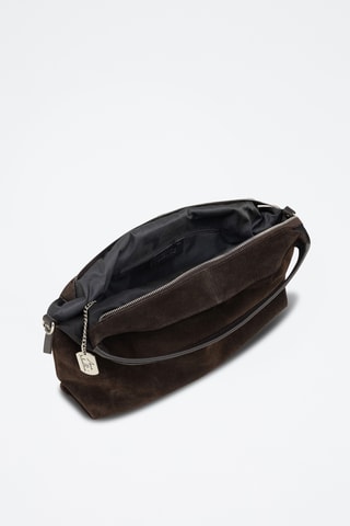 Sac à main en cuir Ipria - Marron foncé