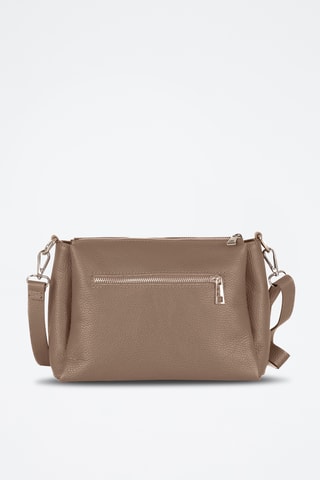 Sac bandoulière en cuir Melfi - Beige