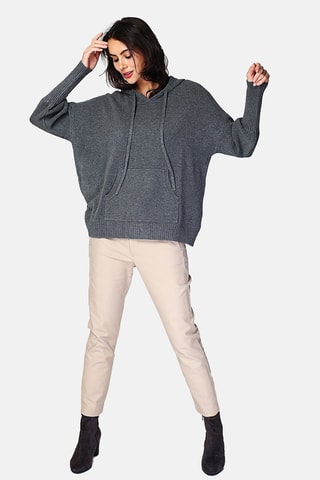 Pull à capuche - Gris foncé